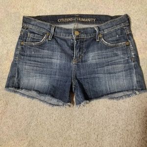 Citizens of Humanity Jean Shorts sz 26